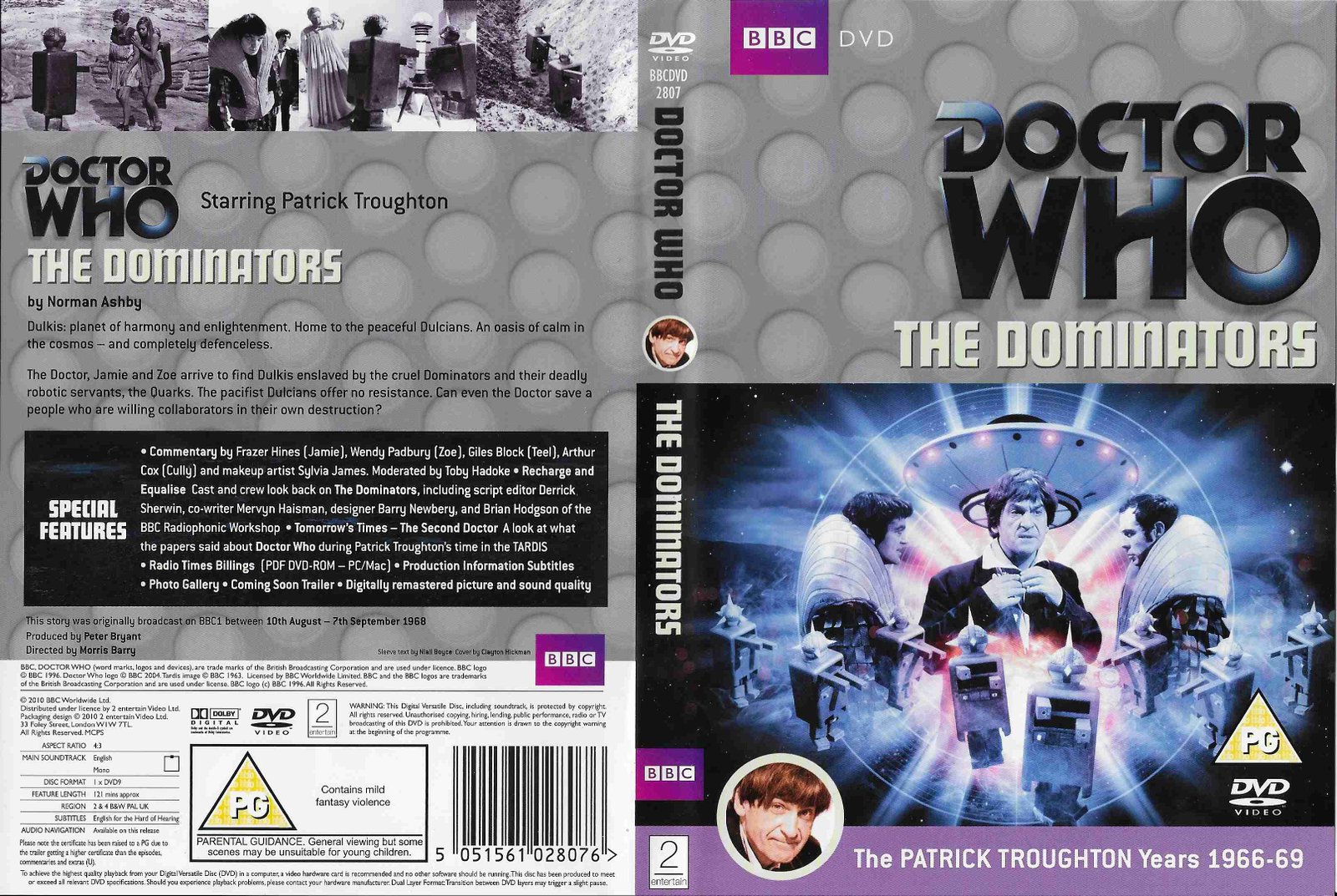 Back cover of BBCDVD 2807